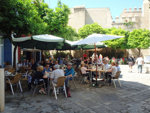 Outdoor Restaurant.